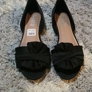 Black flats